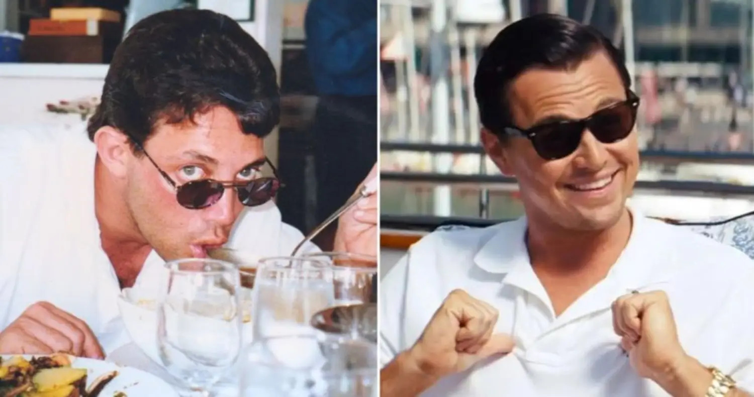 Jordan Belfort a Leonardo DiCaprio